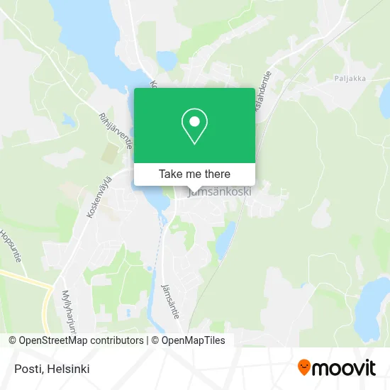 Posti map
