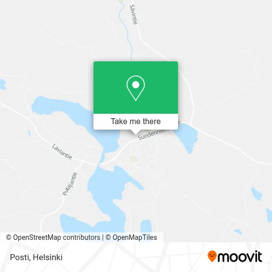 Posti map