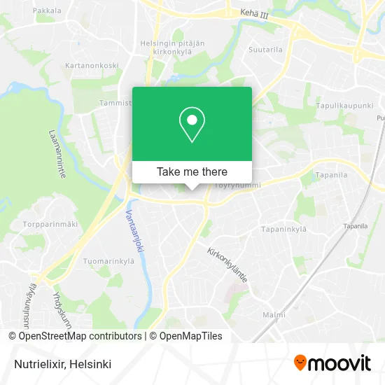 Nutrielixir map