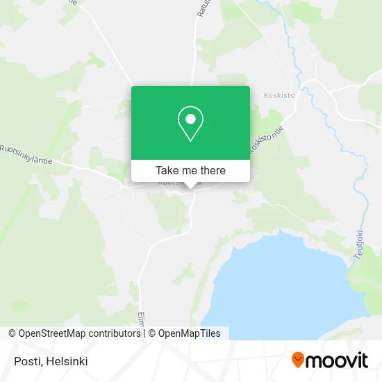 Posti map