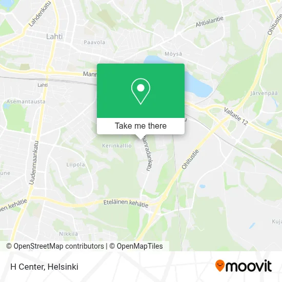 H Center map