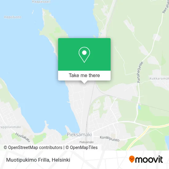 Muotipukimo Frilla map