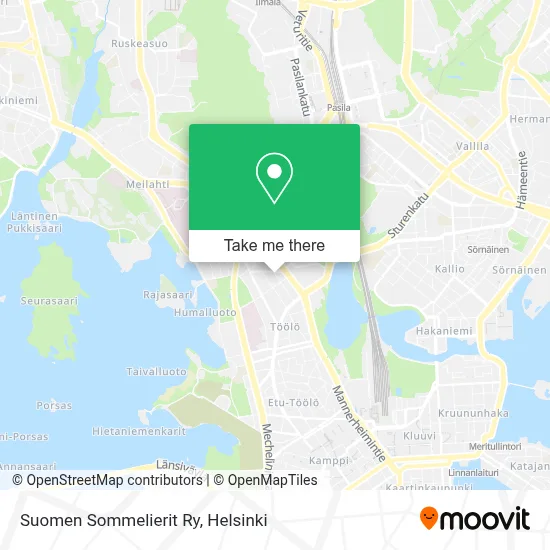 Suomen Sommelierit Ry map