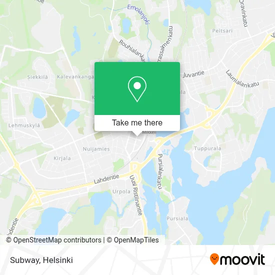 Subway map