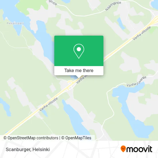 Scanburger map