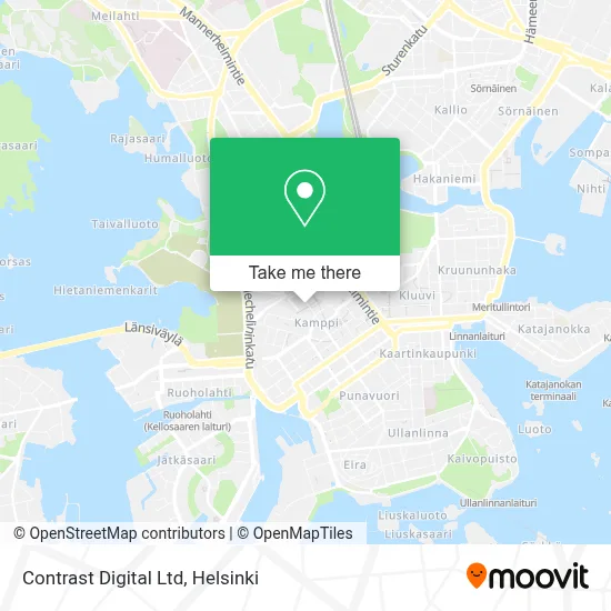 Contrast Digital Ltd map