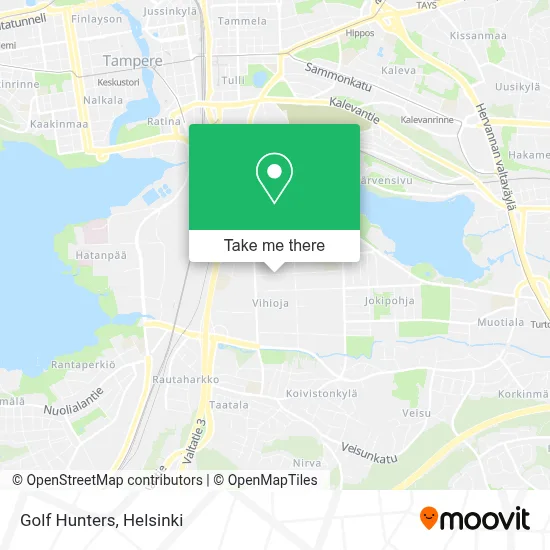 Golf Hunters map