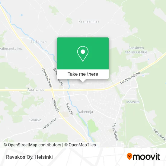 Ravakos Oy map