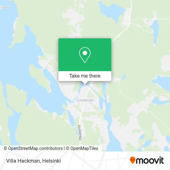 Villa Hackman map