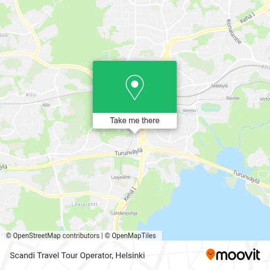 Scandi Travel Tour Operator map