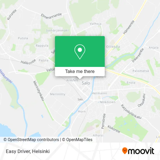 Easy Driver map