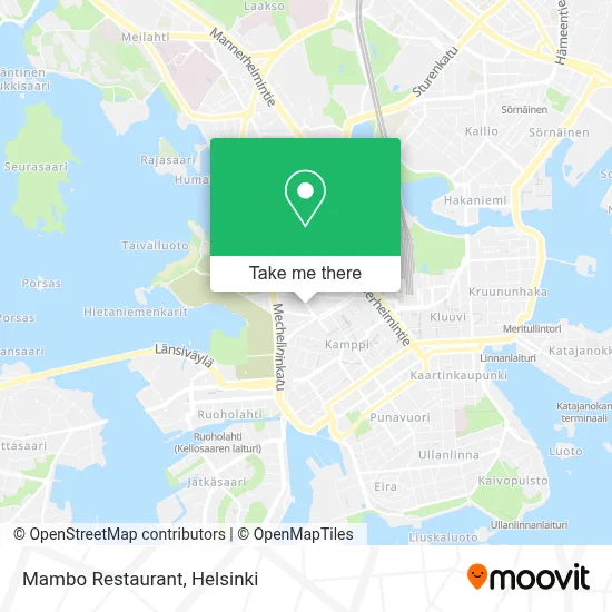 Mambo Restaurant map