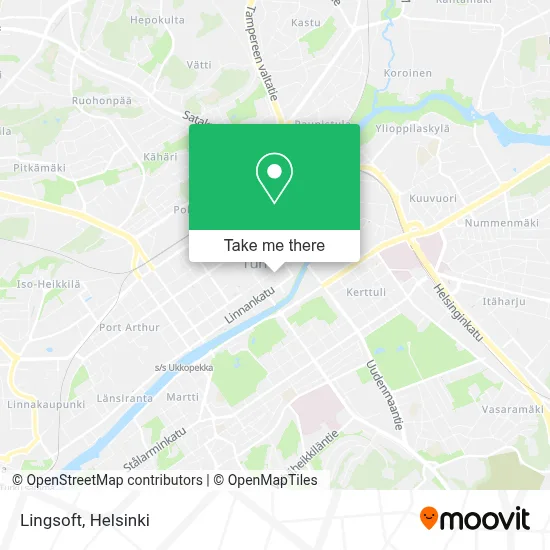 Lingsoft map