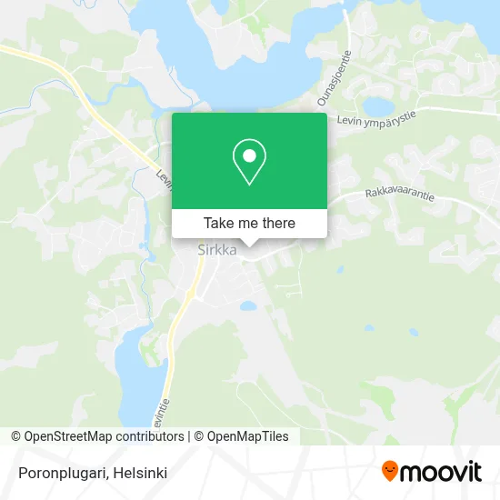 Poronplugari map