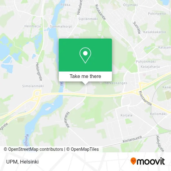 UPM map