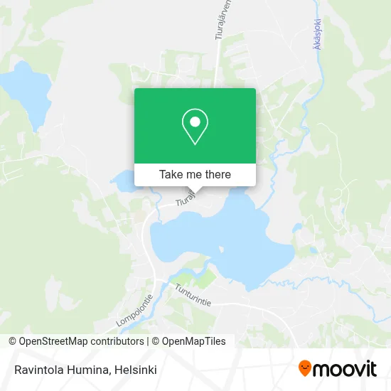 Ravintola Humina map
