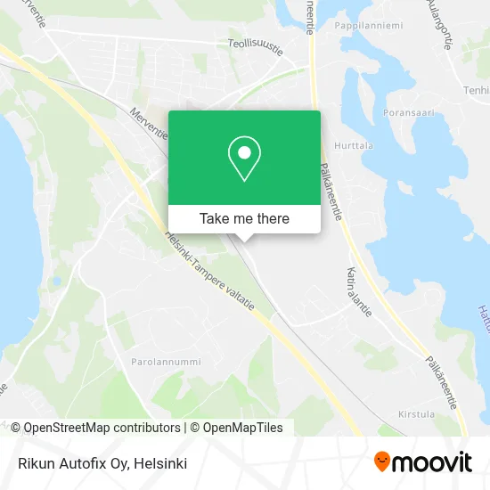 Rikun Autofix Oy map