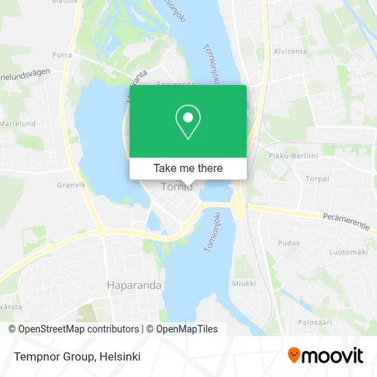 Tempnor Group map