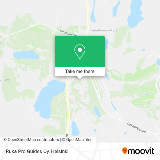 Ruka Pro Guides Oy map