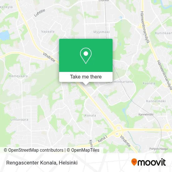 Rengascenter Konala map