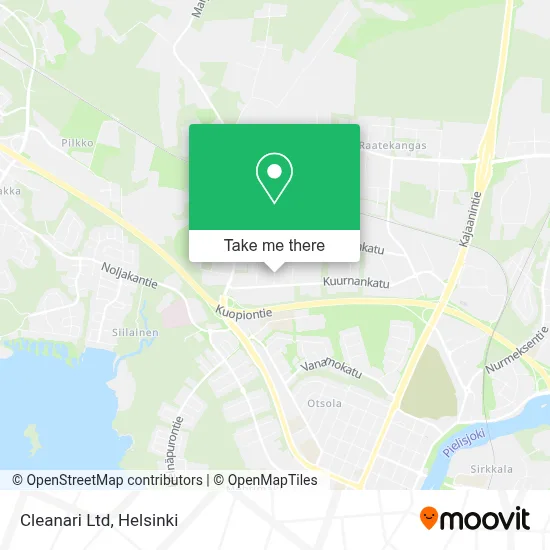 Cleanari Ltd map