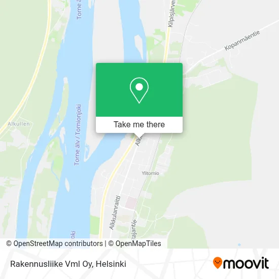 Rakennusliike Vml Oy map