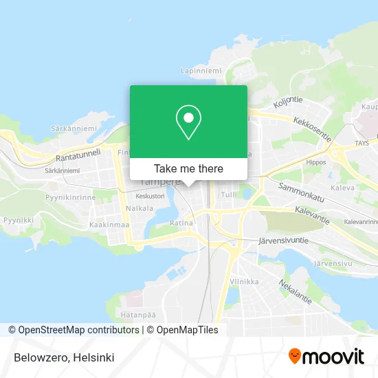 Belowzero map