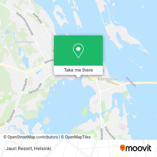 Jauri Resort map