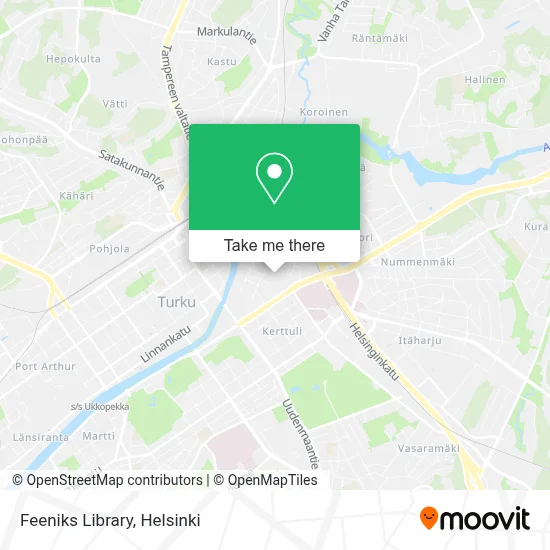Feeniks Library map
