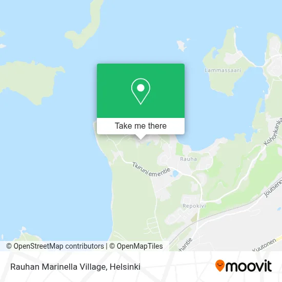 Rauhan Marinella Village map