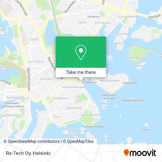 Re-Tech Oy map