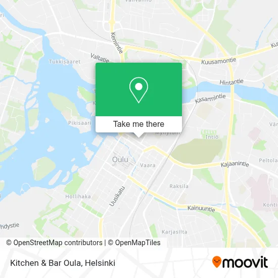 Kitchen & Bar Oula map