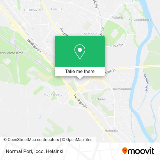 Normal Pori, Icco map