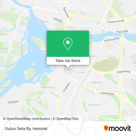 Oulun Seta Ry map
