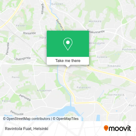 Ravintola Fuat map