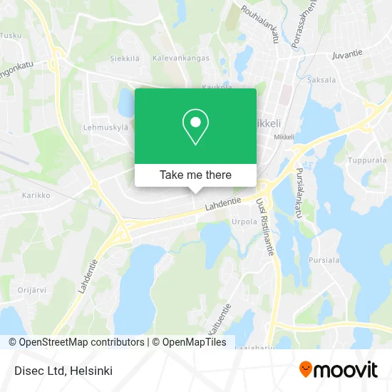 Disec Ltd map