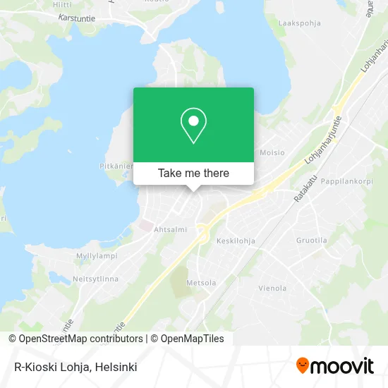 R-Kioski Lohja map