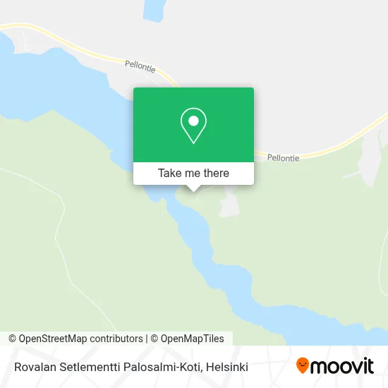 Rovalan Setlementti Palosalmi-Koti map