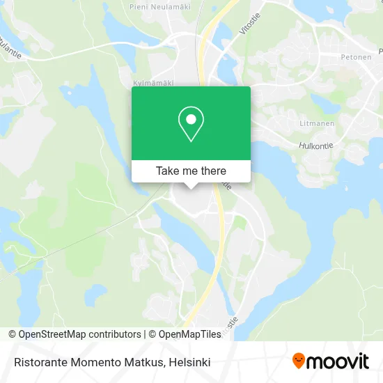 Ristorante Momento Matkus map