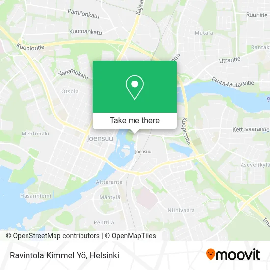 Ravintola Kimmel Yö map