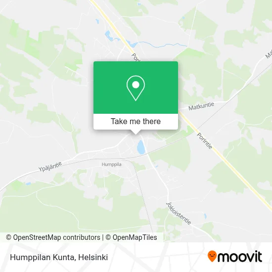Humppilan Kunta map