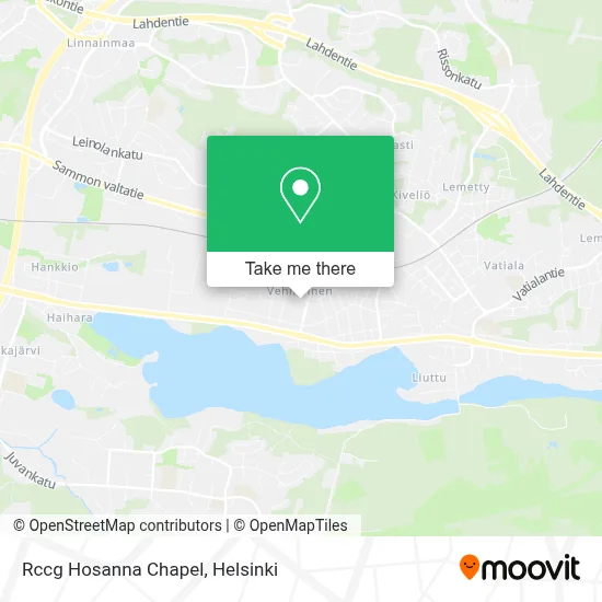 Rccg Hosanna Chapel map