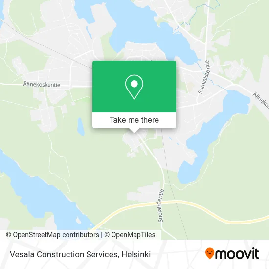 Vesala Construction Services map