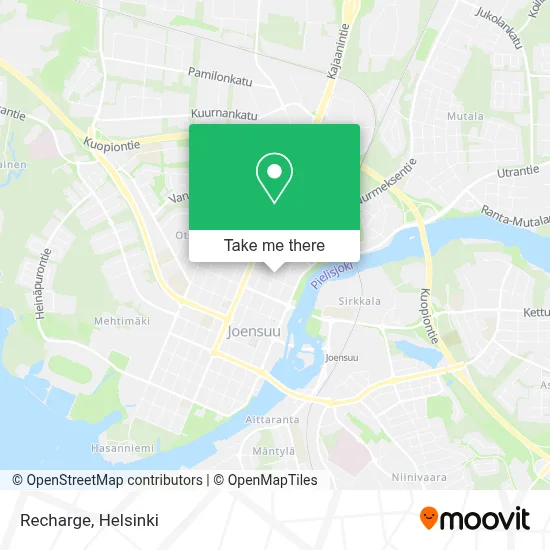 Recharge map