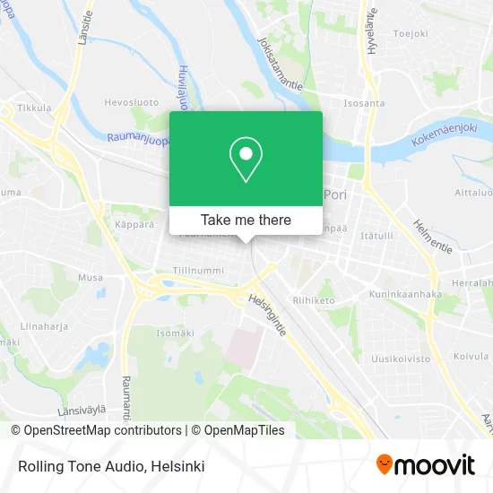 Rolling Tone Audio map