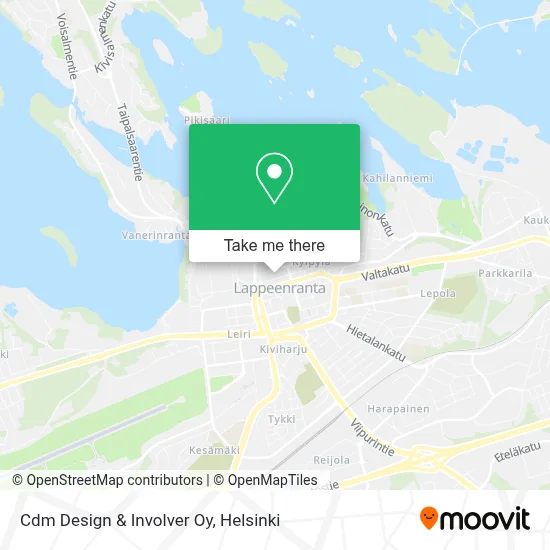 Cdm Design & Involver Oy map