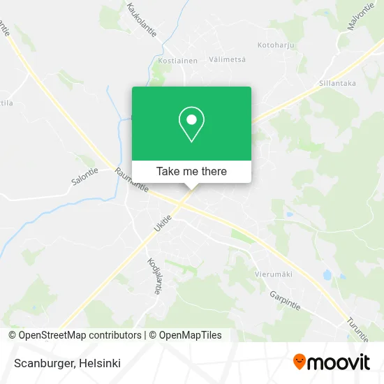 Scanburger map