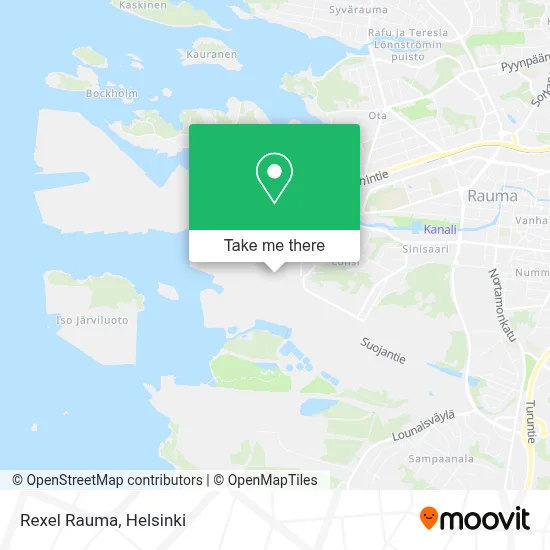 Rexel Rauma map