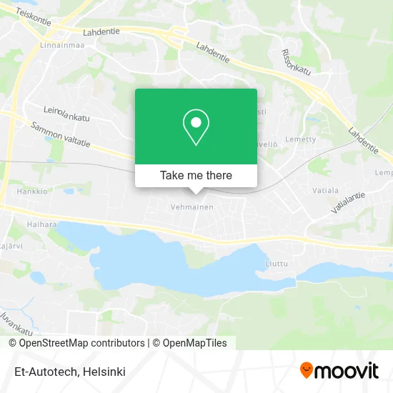 Et-Autotech map