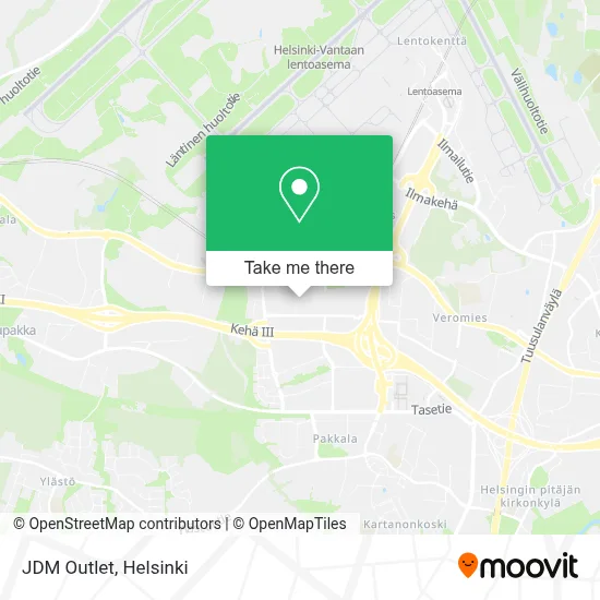 JDM Outlet map